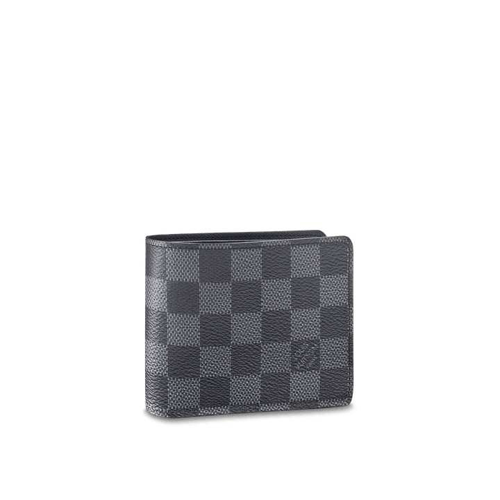 Multiple Wallet Damier Graphite - Leather Men's Wallet