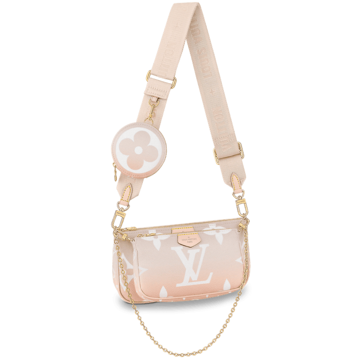 Multi Pochette Accessoires - Leather Women's Handbag