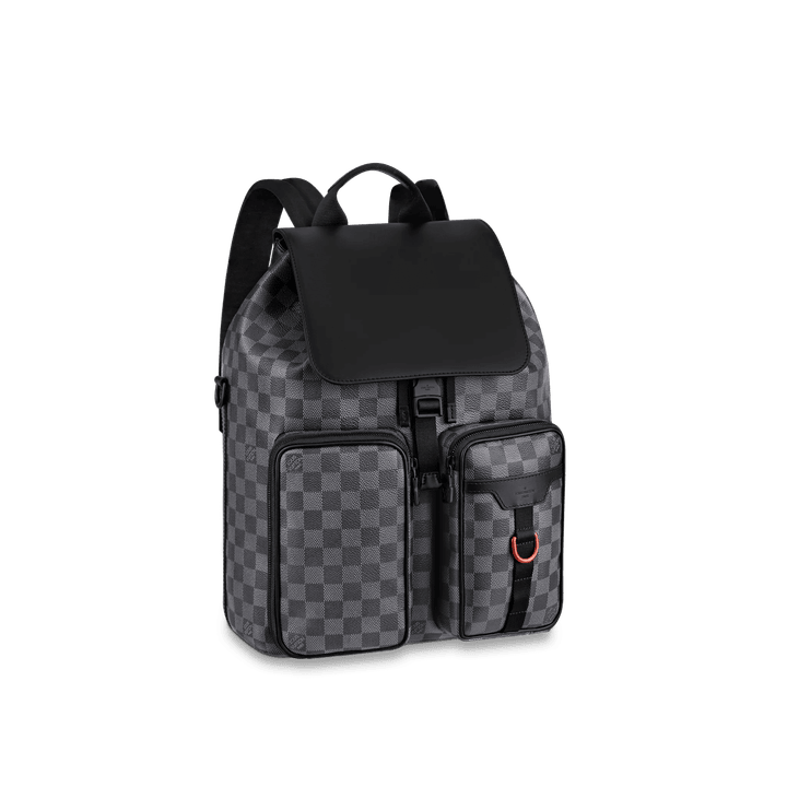 Utility Backpack Damier Graphite - Leather Men's Backpack