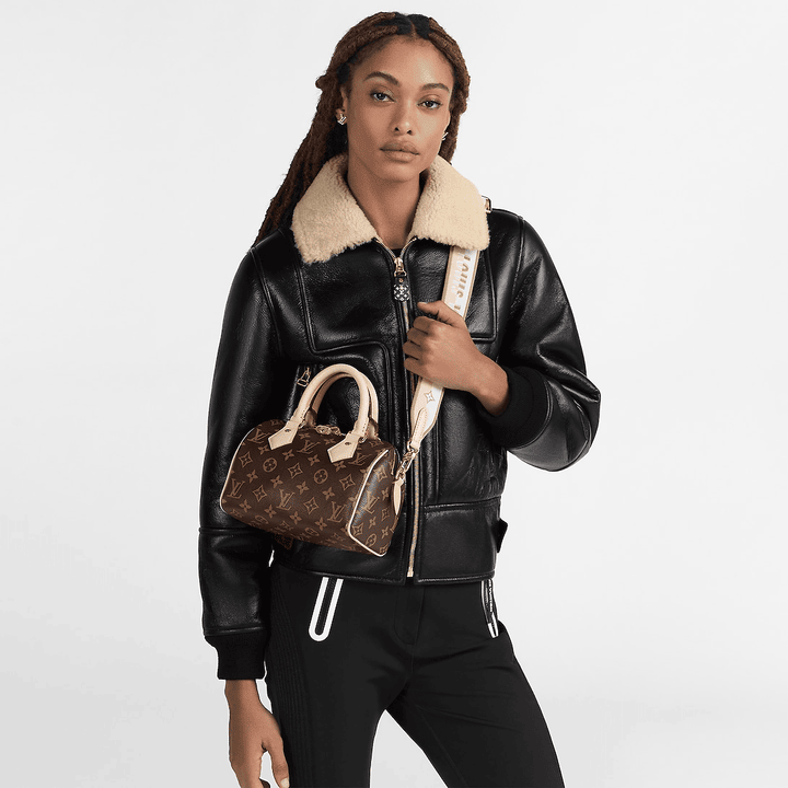 Beige Speedy Bandoulière 20 - Leather Women's Bag - Bagsfits