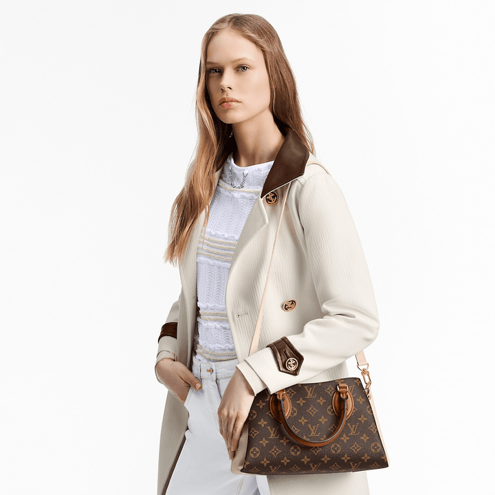 Cream Vendôme BB - Leather Women's Bag - Bagsfits