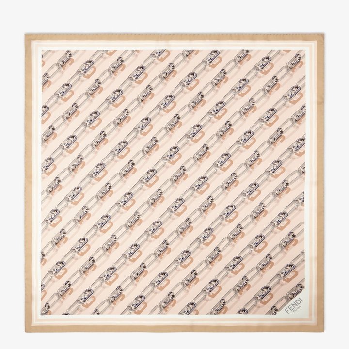 Powder pink O’Lock Foulard - Scarf & Shawl