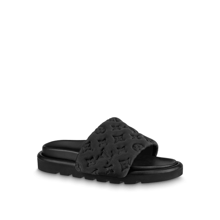 Pool Pillow Flat Comfort Mules - Women's Designer Shoes