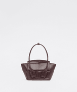 Grape Arco In Bliss Washed Leather Bag - Leather Women's Handbag - Bagsfits