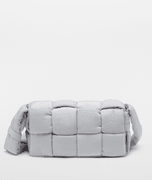 Frost Padded Tech Cassette Leather Bag - Leather Men's Handbag - Bagsfits