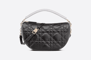 Medium Vibe Hobo Bag - Leather Women's Handbag - Bagsfits