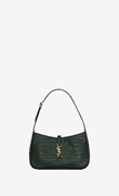 Le 5 A 7 Hobo Bag In Crocodile Embossed Leather Bag - Leather Women's Handbag - Bagsfits