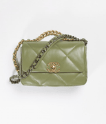 Green Chl 19 Handbag - Leather Women's Handbags - Bagsfits