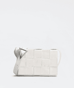 White Cassette Leather Bag - Leather Men's Handbag - Bagsfits