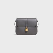 Anthracite Medium Tabou In Smooth Calfskin - Leather Women's Handbag - Bagsfits