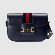 Leather 1955 Horsebit Shoulder Bag - Leather Women's Bag