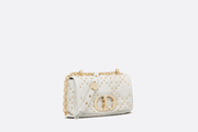 Latte Lucky Star Cannage Lambskin Small Caro Bag - Leather Women's Handbag - Bagsfits