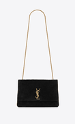 Kate Medium Reversible In Suede And Smooth Leather Bag - Leather Women's Handbag - Bagsfits