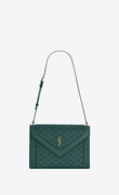 Gaby Satchel In Quilted Lambskin Leather Bag - Leather Women's Handbag - Bagsfits