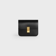 Black Teen Classic Bag In Box Calfskin - Leather Women's Handbag - Bagsfits