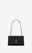 Jamie Medium Carre Rive Gauche In Lambskin Leather Bag - Leather Women's Handbag - Bagsfits