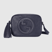 Blue Leather G Blondie Small Shoulder Bag - Leather Women's Handbag - Bagsfits