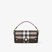 Dark Birch Brown Top Handle Note Bag - Leather Women's Handbag - Bagsfits