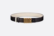 Black & Latte D-Fence Reversible Belt - Leather Women Belt