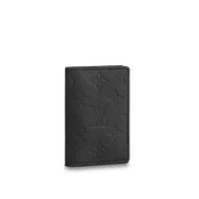 Pocket Organizer Monogram Shadow Leather Wallet - Leather Men's Wallet - Bagsfits