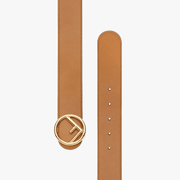 Brown Leather Reversible Belt - Leather Women's Belts - Bagsfits