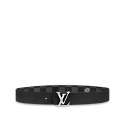 Initials 40mm Reversible Belt Damier Archives - Leather Men's Belts - Bagsfits