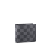 Multiple Wallet Damier Graphite - Leather Men's Wallet