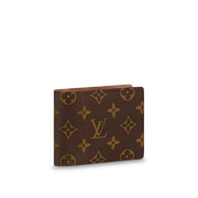 Multiple Wallet Monogram Canvas - Leather Men's Wallet - Bagsfits