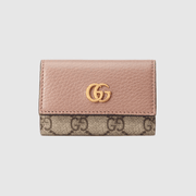Dusty Pink GG Marmont Leather Key Case - Leather Women's Wallet - Pursefit