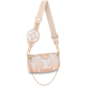 Multi Pochette Accessoires - Leather Women's Handbag