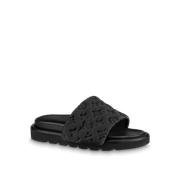 Pool Pillow Flat Comfort Mules - Women's Designer Shoes
