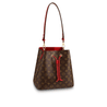 Monogram Canvas and Leather Handbag NeoNoe - Crossbody Bucket Bag