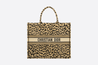 Beige Multicolor Mizza Embroidery Book Tote Bag - Women’s Leather Bag