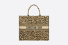 Beige Multicolor Mizza Embroidery Book Tote Bag - Women’s Leather Bag