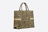 Beige Multicolor Mizza Embroidery Book Tote Bag - Women’s Leather Bag