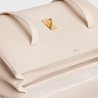 Ivory Medium Soft 16 Bag In Smooth Calfskin - Leather Women's Handbag - Bagsfits