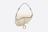 Latte Grained Calfskin Saddle Bag - Women’s Leather Bag