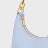 Arctic Blue Medium Strap Ava Bag In Smooth Calfskin - Leather Women's Handbag - Bagsfits