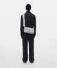 Frost Padded Tech Cassette Leather Bag - Leather Men's Handbag - Bagsfits