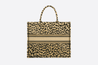 Beige Multicolor Mizza Embroidery Book Tote Bag - Women’s Leather Bag