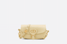 Pale Yellow Box Calfskin Bobby East West Bag - Leather Women's Handbag - Bagsfits
