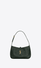 Le 5 A 7 Hobo Bag In Crocodile Embossed Leather Bag - Leather Women's Handbag - Bagsfits