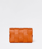 Burned Orange Cassette Leather Bag - Leather Women's Handbag - Bagsfits