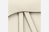 Latte Grained Calfskin Saddle Bag - Women’s Leather Bag