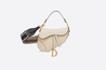 Latte Grained Calfskin Saddle Bag - Women’s Leather Bag