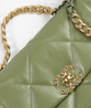 Green Chl 19 Handbag - Leather Women's Handbags - Bagsfits