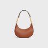 Tan Medium Ava Strap Bag In Smooth Calfskin - Leather Women's Handbag - Bagsfits