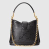Black Small GG Shoulder Bag - Leather Women's Handbag - Bagsfits