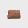 Beige Teen Soft 16 In Tweed And Calfskin - Leather Women's Handbag - Bagsfits