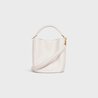 Rice Teen Bucket 16 In Smooth Calfskin - Leather Women's Handbag - Bagsfits